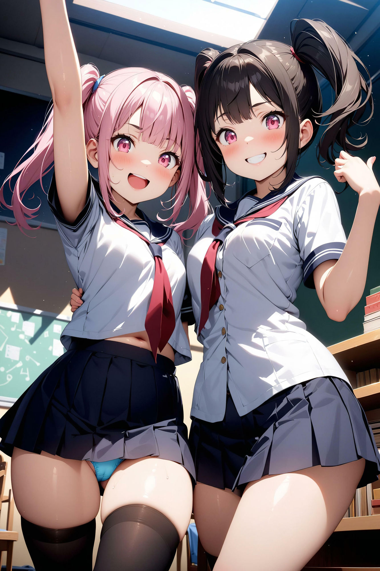 サンプル画像4:無防備JKはエッチがお好きなようです(くりーむぶりゅれ) [d_396466]