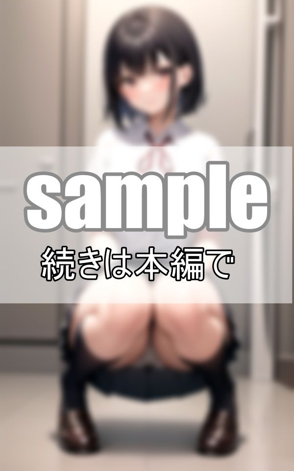 サンプル画像2:ねぇ、今日のぱんつ何色だと思う？ しゃがみパンチラしてるから当ててみて！(りんごあめ) [d_396494]