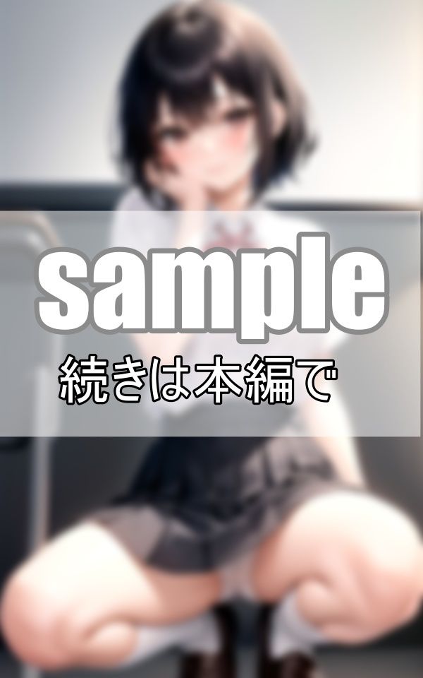 サンプル画像3:ねぇ、今日のぱんつ何色だと思う？ しゃがみパンチラしてるから当ててみて！(りんごあめ) [d_396494]