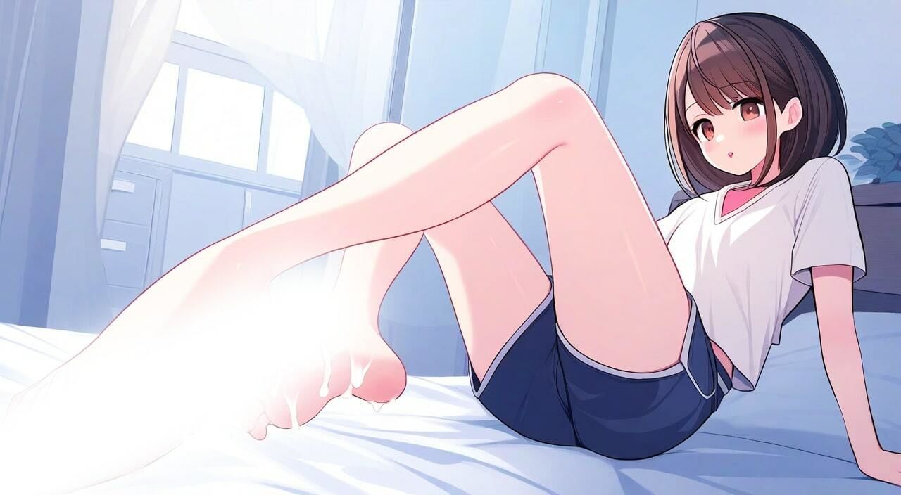 サンプル画像2:妹は意外と踏んでくれる〜兄さんの…もうこんなに硬く〜(晴耕雨読) [d_396593]