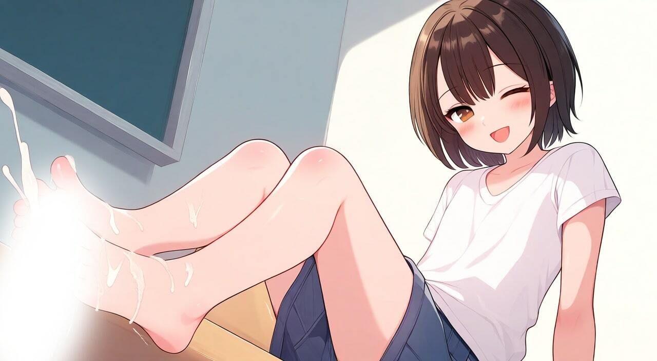 サンプル画像3:妹は意外と踏んでくれる〜兄さんの…もうこんなに硬く〜(晴耕雨読) [d_396593]