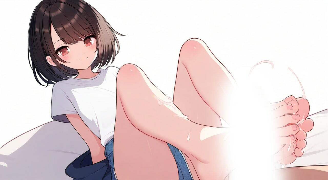 サンプル画像5:妹は意外と踏んでくれる〜兄さんの…もうこんなに硬く〜(晴耕雨読) [d_396593]