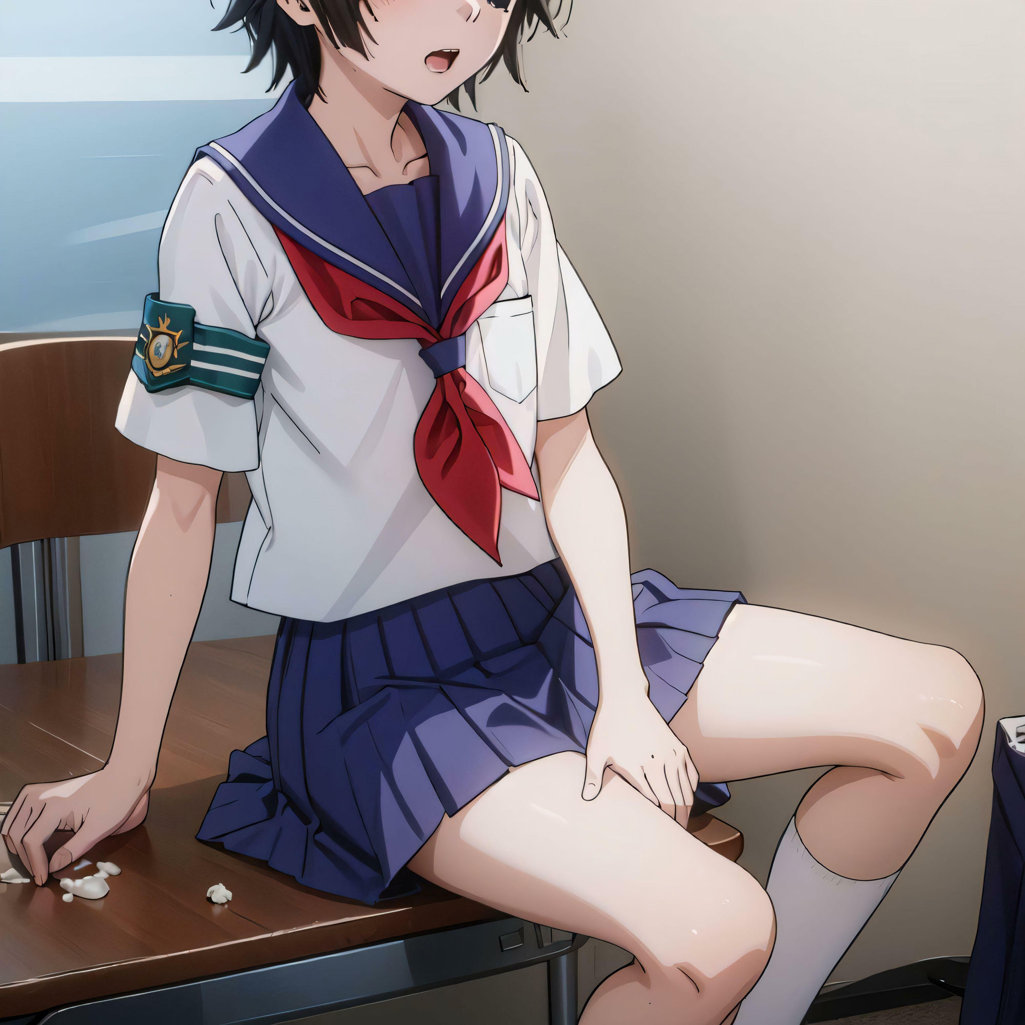 サンプル画像1:見てください(あめつちこよみ) [d_396608]