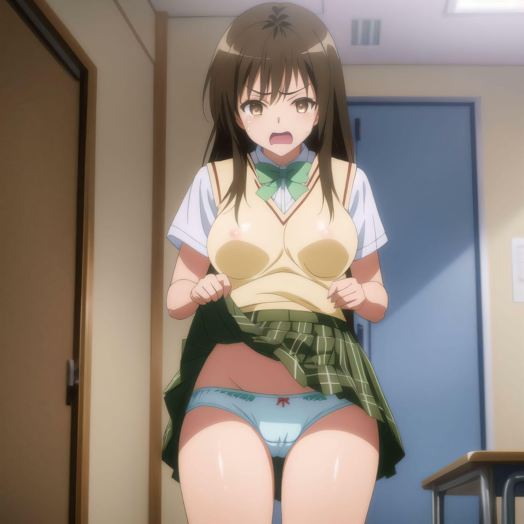 サンプル画像5:やめないで(こころのとびら) [d_396611]