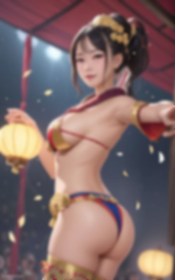 サンプル画像1:淫らな衣装で男を誘惑するエチエチすぎる踊り子写真集94枚(えいあい革命) [d_396721]