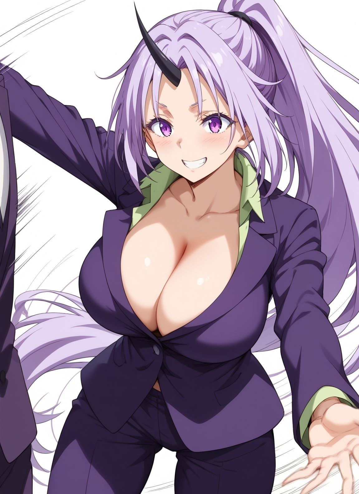 サンプル画像1:転生したらスライムだった話(王さん) [d_396792]