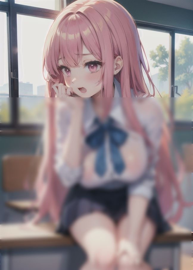 サンプル画像4:僕の学校はフリーSEX！ヤリまくれる肉便器が剥き出し…(ハッピーセット) [d_396893]