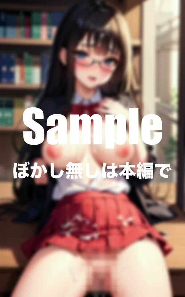 サンプル画像2:爆乳図書委員とのエッチな関係(巨乳養成所) [d_396897]