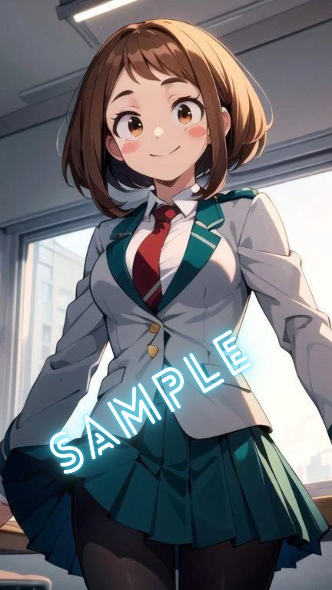 サンプル画像1:僕のヒー◯ーアカデミア 麗日お◯子 画像集(パンティー旅情) [d_396946]