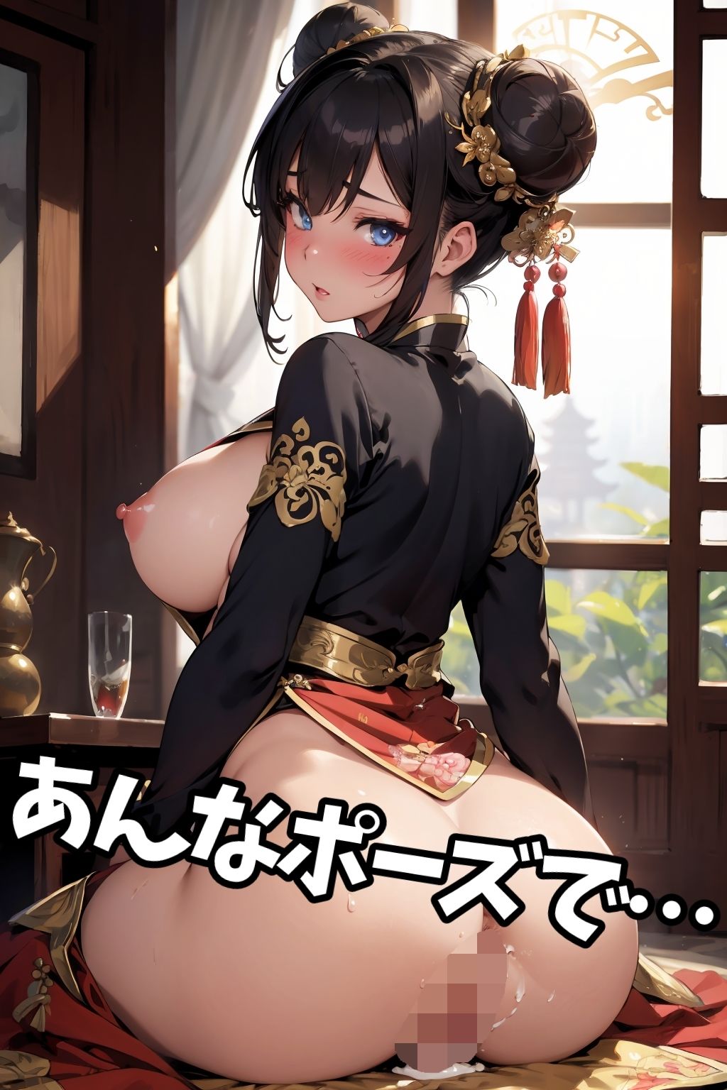 サンプル画像5:えちえちえっちチャイナ娘(ANIANI AI) [d_396972]