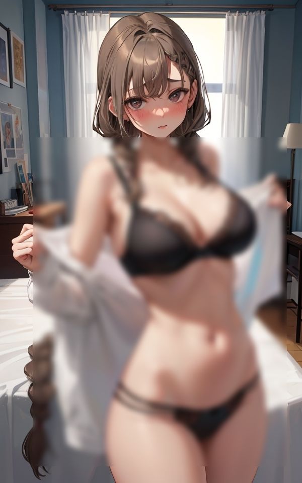 サンプル画像2:今日の下着、地味だけどいい？(淫乱魔導士) [d_396982]