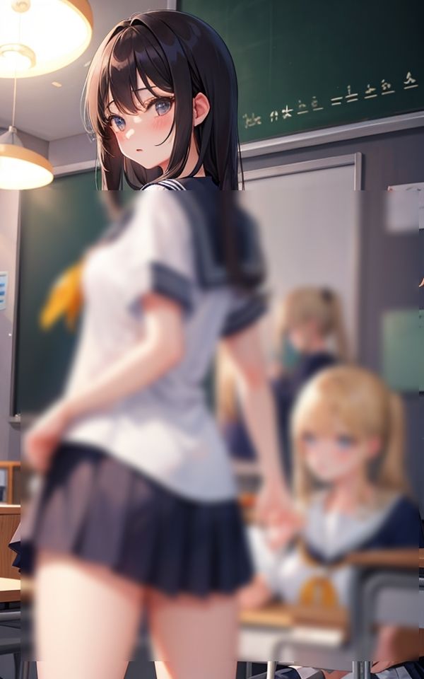 サンプル画像2:女子校の中の日常 〜無防備女子の集い〜(AIもてなす工房) [d_396986]