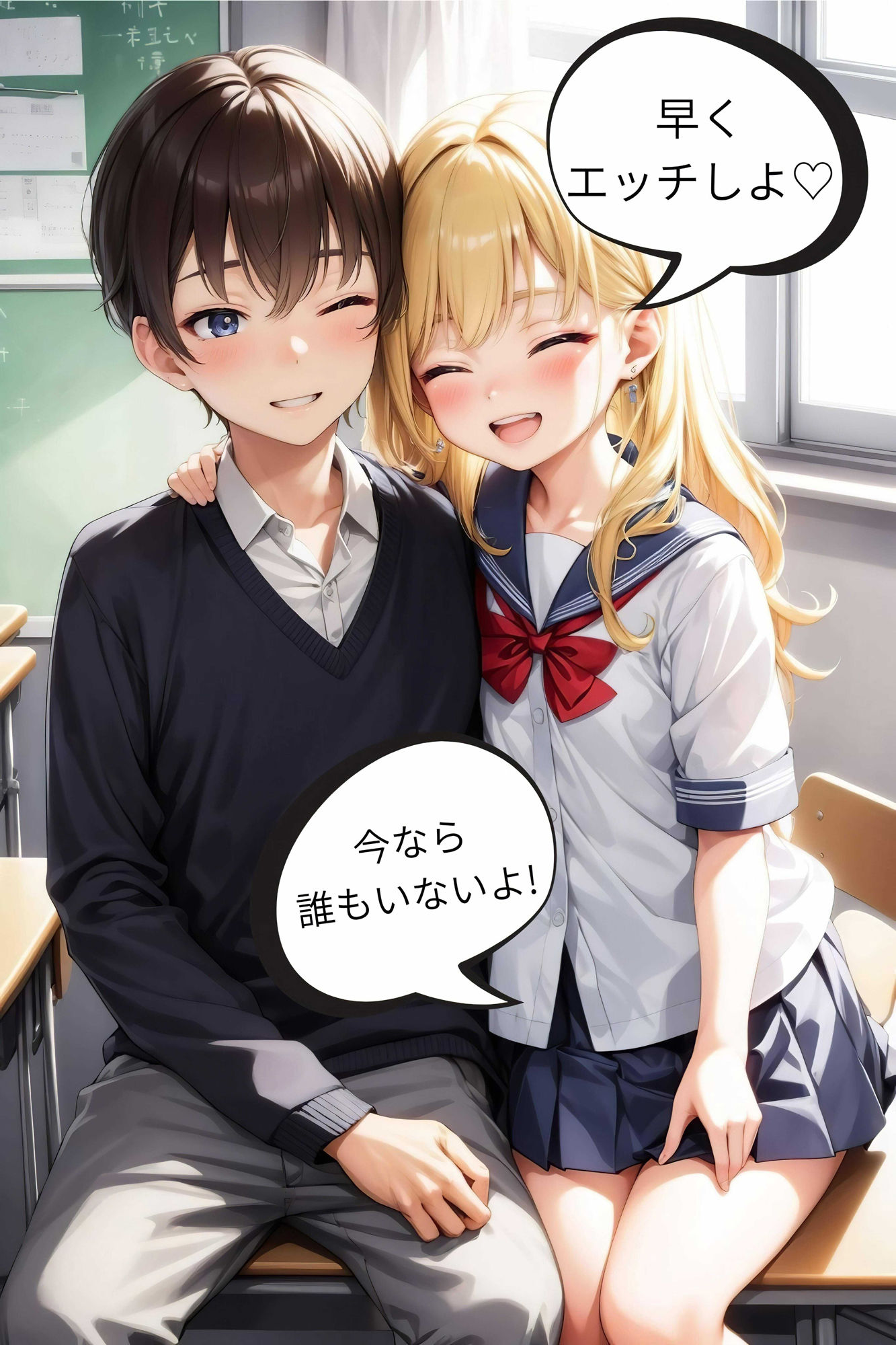 サンプル画像5:秘密の妊婦ちゃん【4K高画質】(ハイスクールパラダイス) [d_396996]