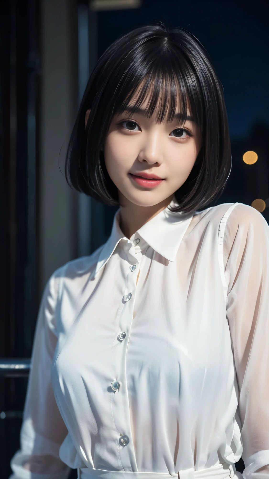 サンプル画像2:いつも白いワンピースの女性【エマ】の大人向け写真集(AI GAL 24) [d_397015]