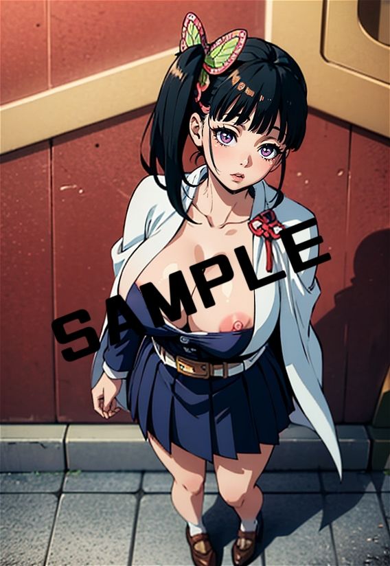 サンプル画像3:鬼滅の〇 NO 巨乳の女 〇花〇カナヲは自分の身体をコインに託す(アダルトコンテンツ作成工房) [d_397102]