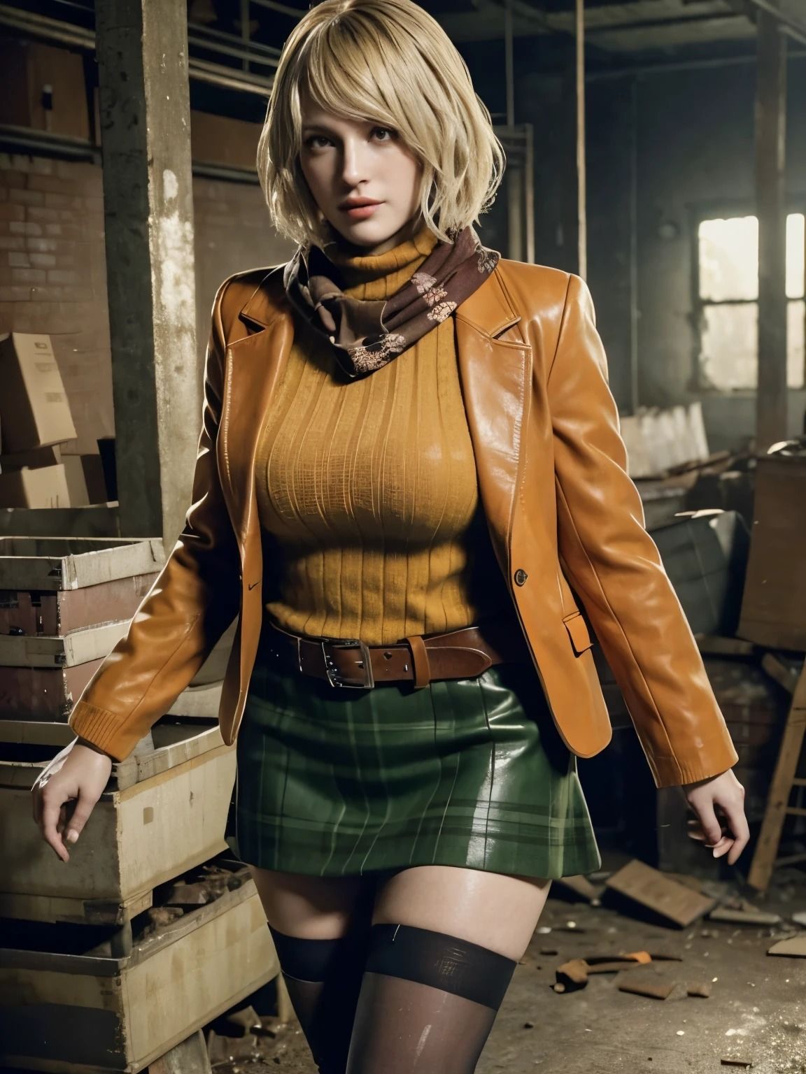 サンプル画像2:AIで作ったエロいパロディ アシュ〇ー×触手 快楽堕ちレ●プ(AI Life) [d_397151]