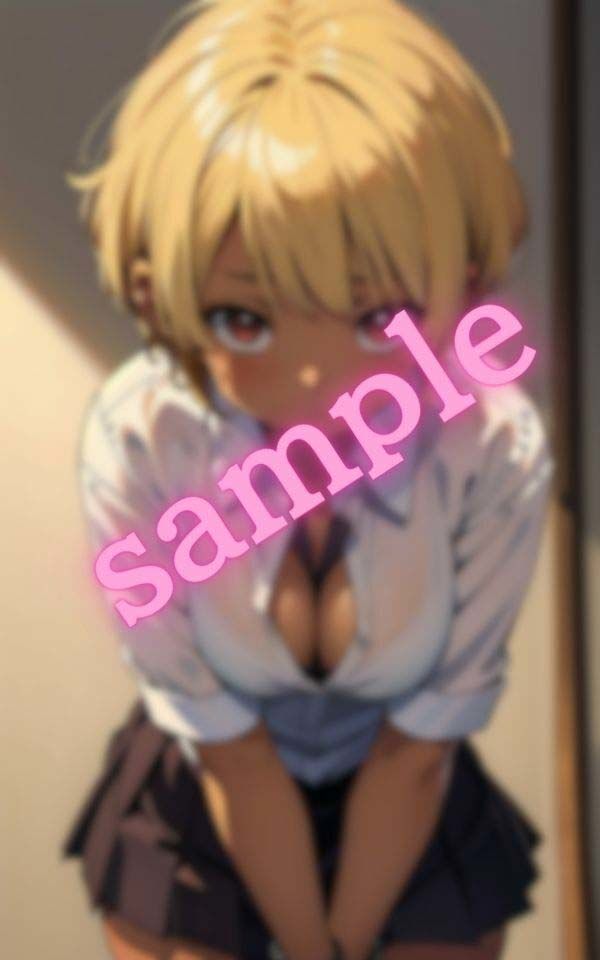 サンプル画像6:ノーブラで誘惑してくる巨乳美女少女(美女図鑑) [d_397175]