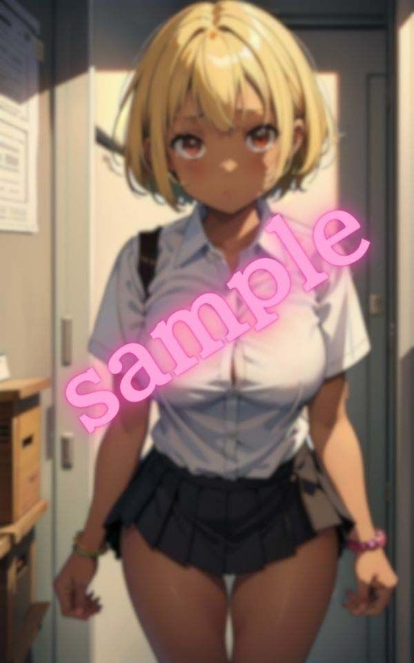 サンプル画像2:先輩に私の処女を捧げます 優しく抱いてください(AIエロエロクラブ) [d_397180]