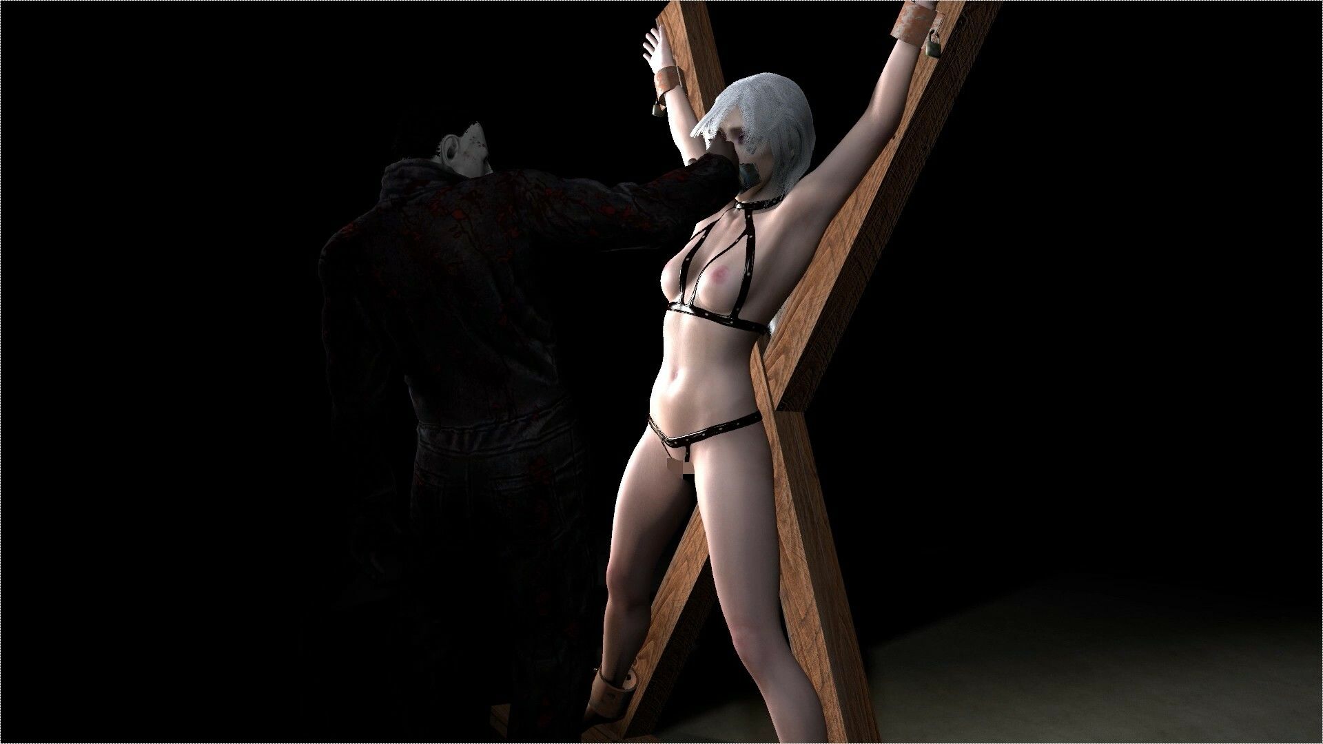 サンプル画像3:【ROMV122】DBDセーブレがマイケレにビンタされる「二つの意味で食べられちゃう！」(ローズ志向) [d_397193]