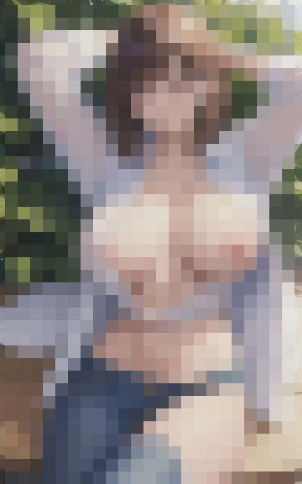 サンプル画像4:グラマラスボディの職場の美巨乳女神(kirakiraAI) [d_397205]