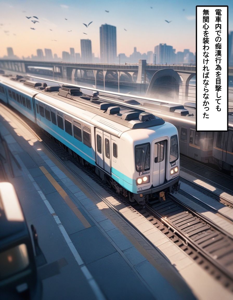 サンプル画像2:NTRトレイン 〜白雪萌香〜(浦田家) [d_397318]