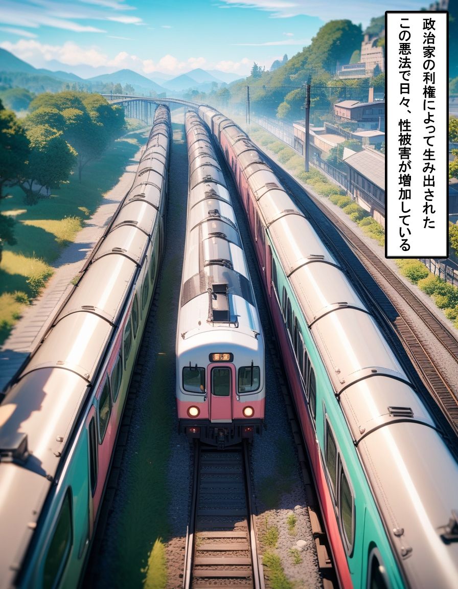 サンプル画像3:NTRトレイン 〜白雪萌香〜(浦田家) [d_397318]