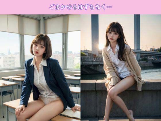 サンプル画像3:JKがスカートを忘れた日(しいたけ) [d_397361]