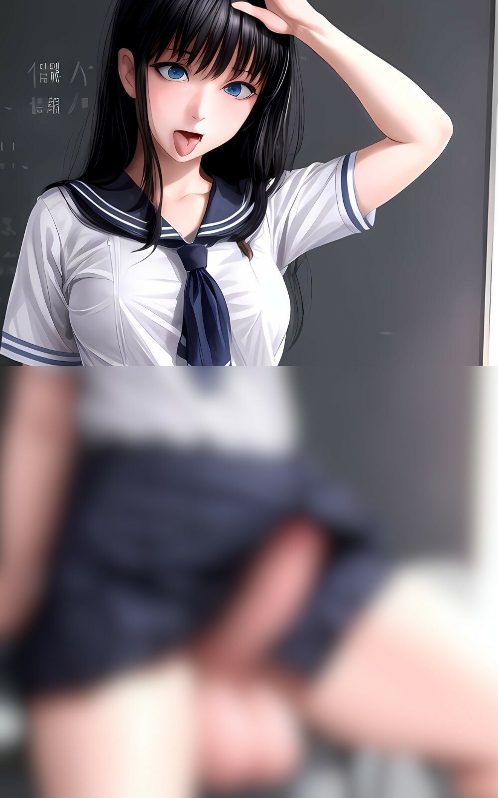 サンプル画像1:ふたなり女子校生のちんぽ集(hassanH2) [d_397467]