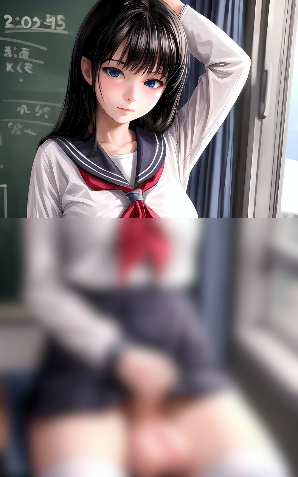 サンプル画像4:ふたなり女子校生のちんぽ集(hassanH2) [d_397467]