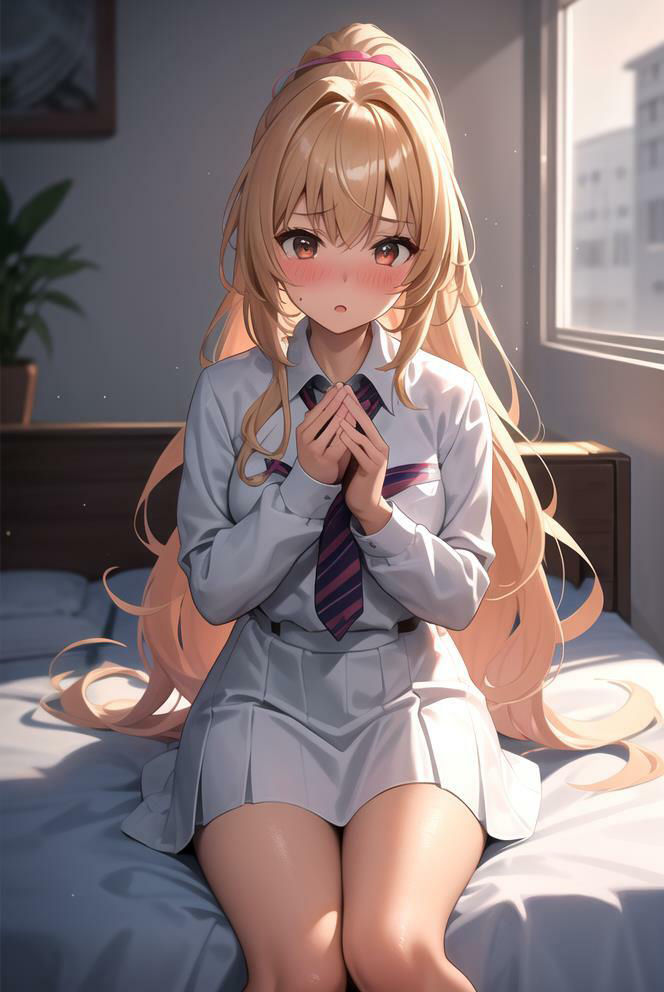 サンプル画像2:【はだかの幼馴染】 日常とは異なる風景が広がる教室 いつからこうなったんだろう・・ 君の湿ったYシャツが 色っぽいくて仕方がない ＃11(美女の親指) [d_397510]