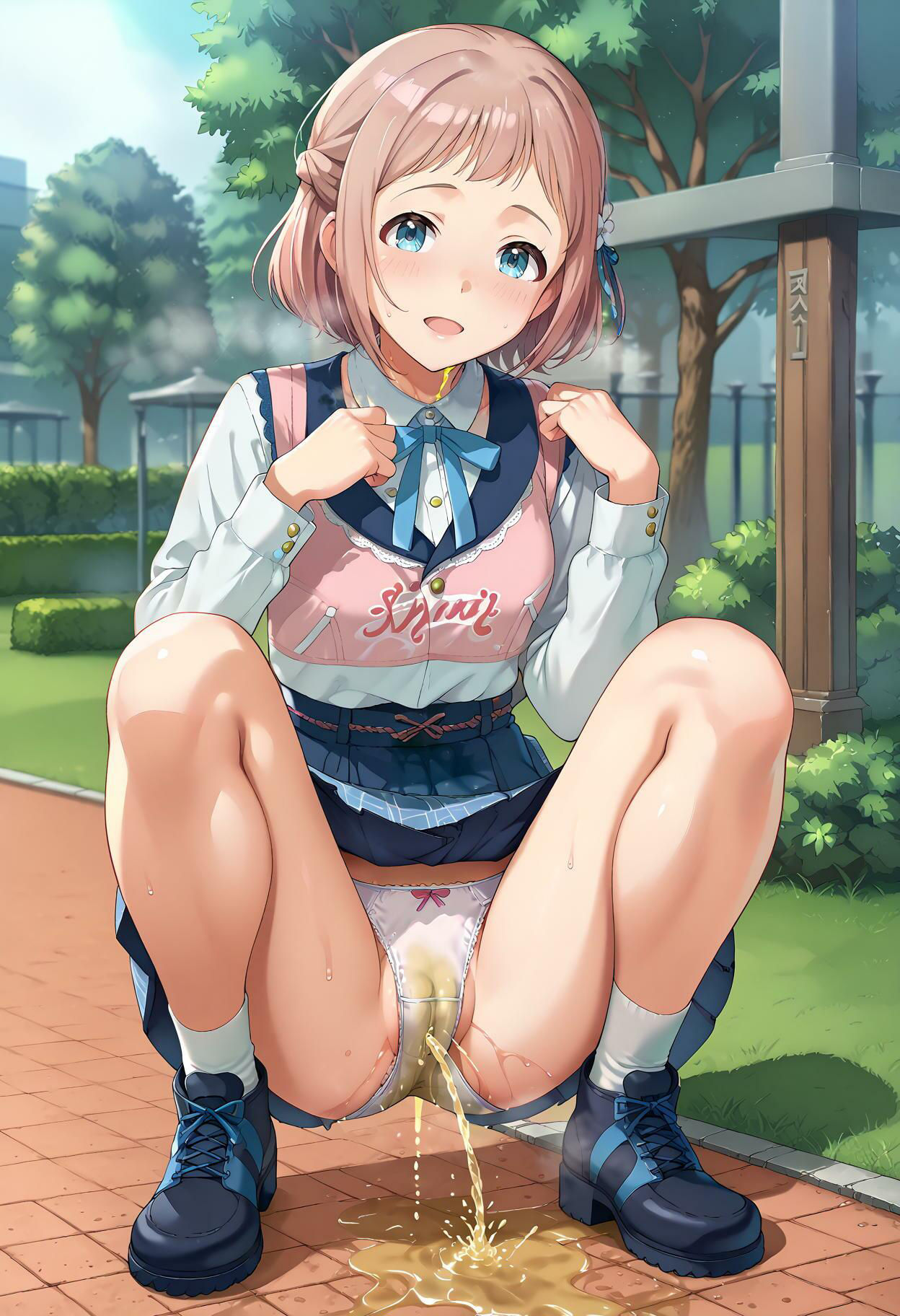 サンプル画像1:おもらしパンティ【葛◯リー◯ア編】(AI_Shiteru) [d_397557]