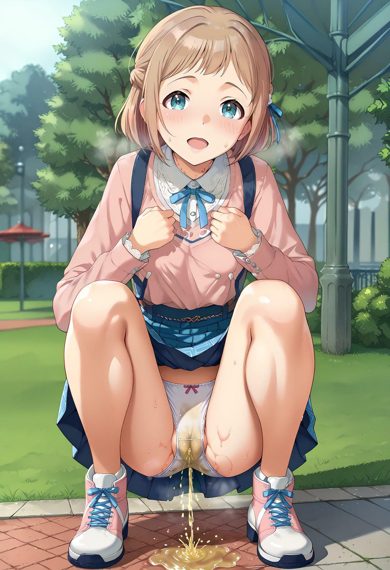 サンプル画像2:おもらしパンティ【葛◯リー◯ア編】(AI_Shiteru) [d_397557]