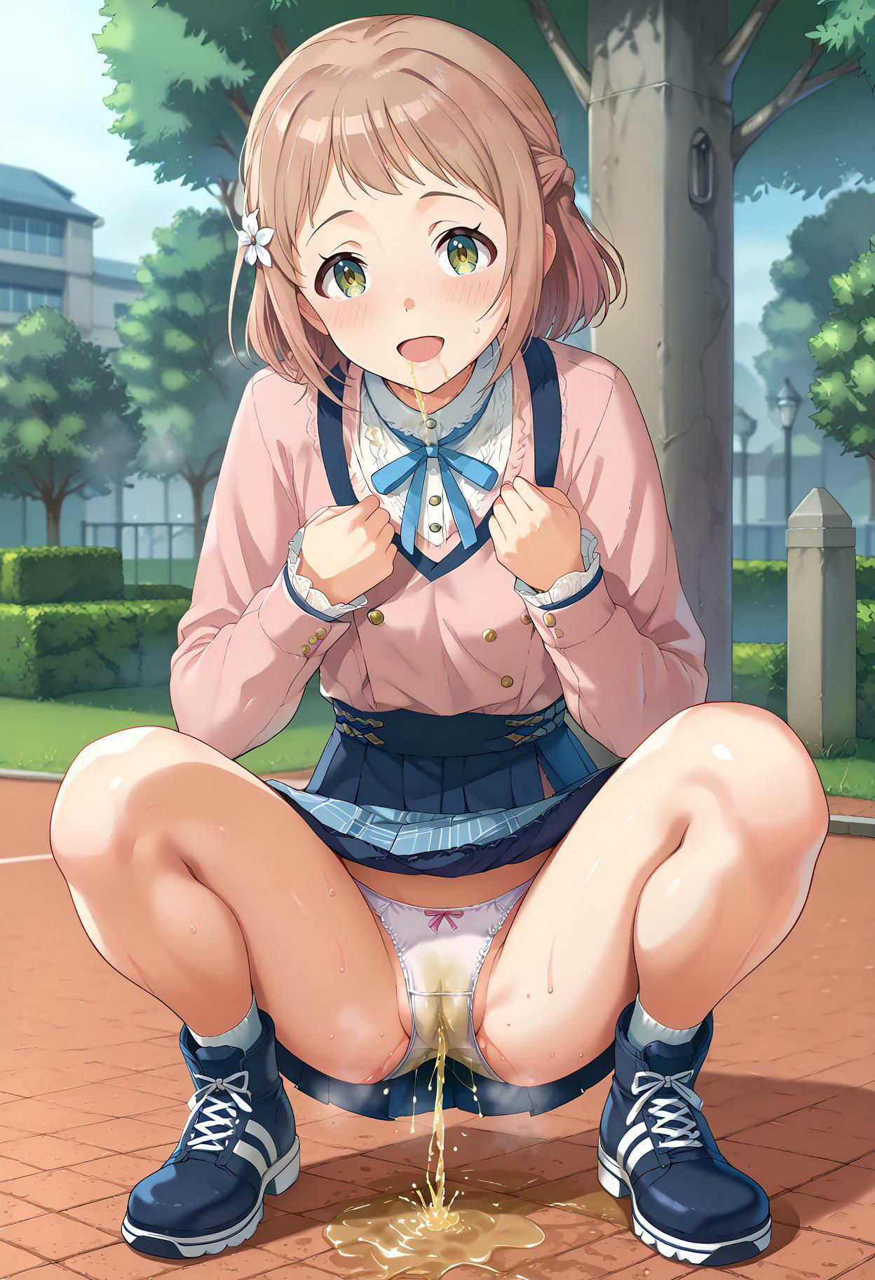 サンプル画像4:おもらしパンティ【葛◯リー◯ア編】(AI_Shiteru) [d_397557]