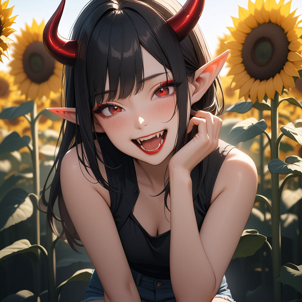 サンプル画像2:実は拘束されるのが好き？スケベなカラダのかわいい悪魔ちゃん。(ふりかけテキーラ) [d_397588]