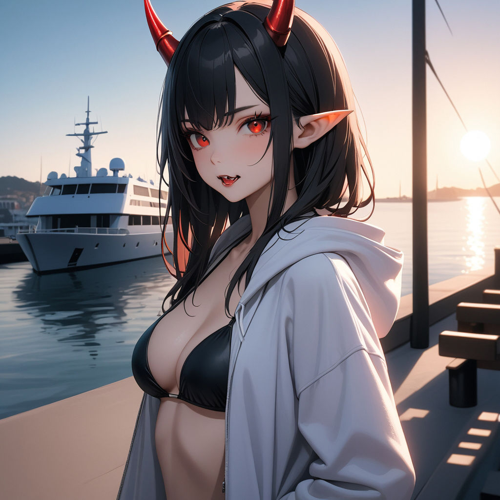 サンプル画像3:実は拘束されるのが好き？スケベなカラダのかわいい悪魔ちゃん。(ふりかけテキーラ) [d_397588]