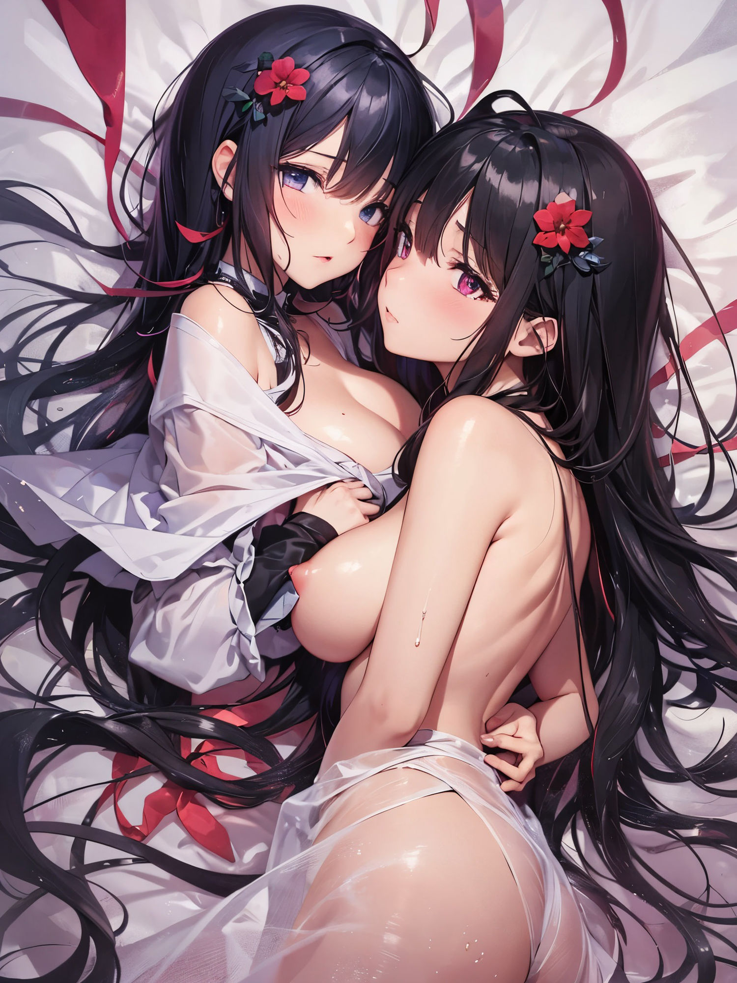 サンプル画像5:愛・依美 六 トップレス撮影(愛・依美) [d_397632]