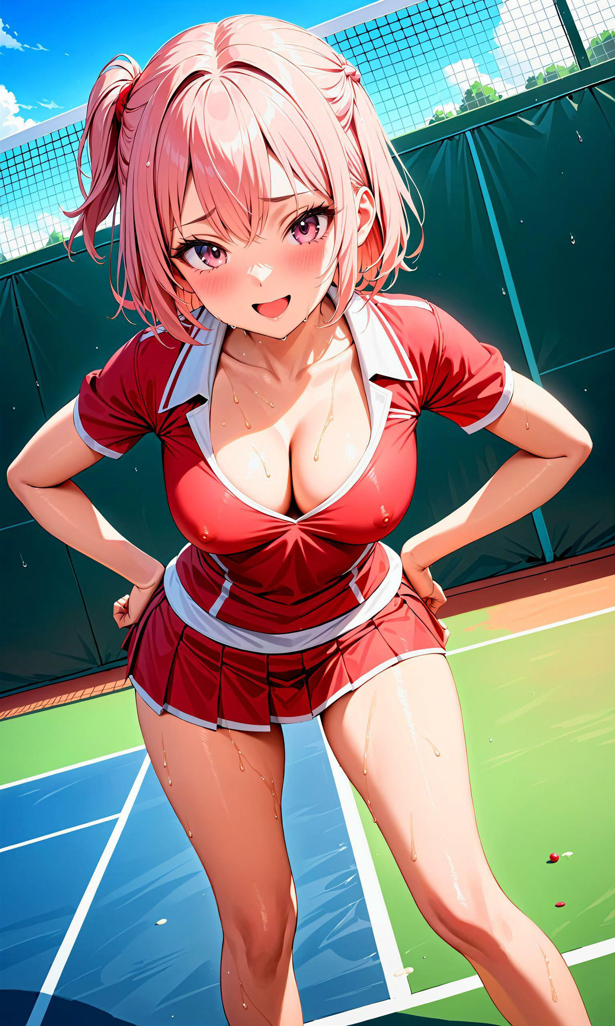 サンプル画像2:エチエチテニス部-テニス部のキャプテンとキメるエチエチサービスエース-(BETA) [d_397651]