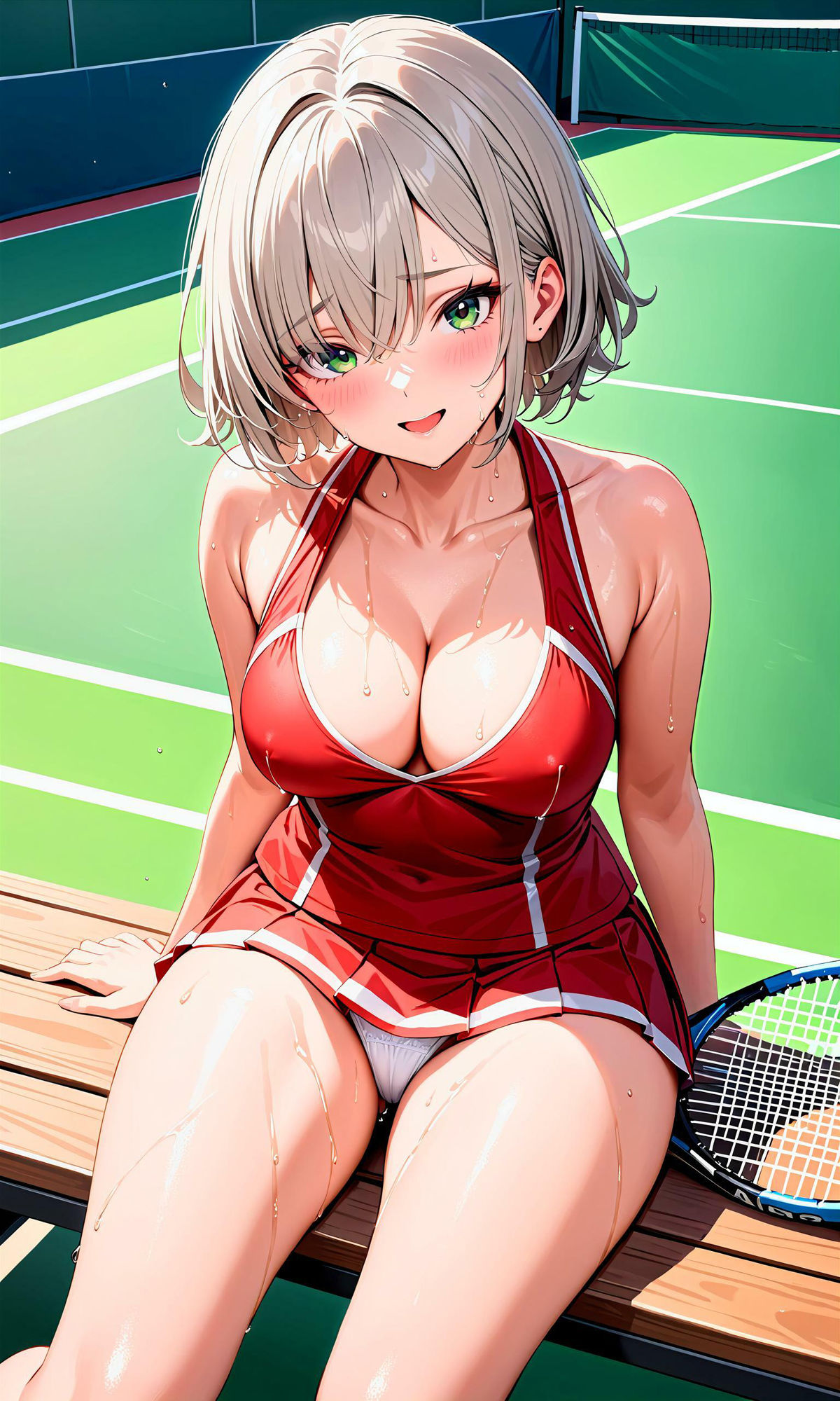 サンプル画像4:エチエチテニス部-テニス部のキャプテンとキメるエチエチサービスエース-(BETA) [d_397651]