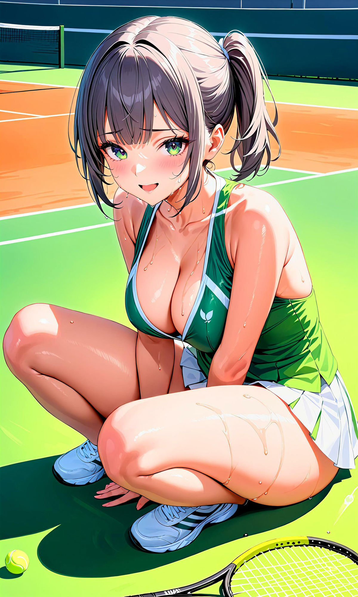 サンプル画像5:エチエチテニス部-テニス部のキャプテンとキメるエチエチサービスエース-(BETA) [d_397651]