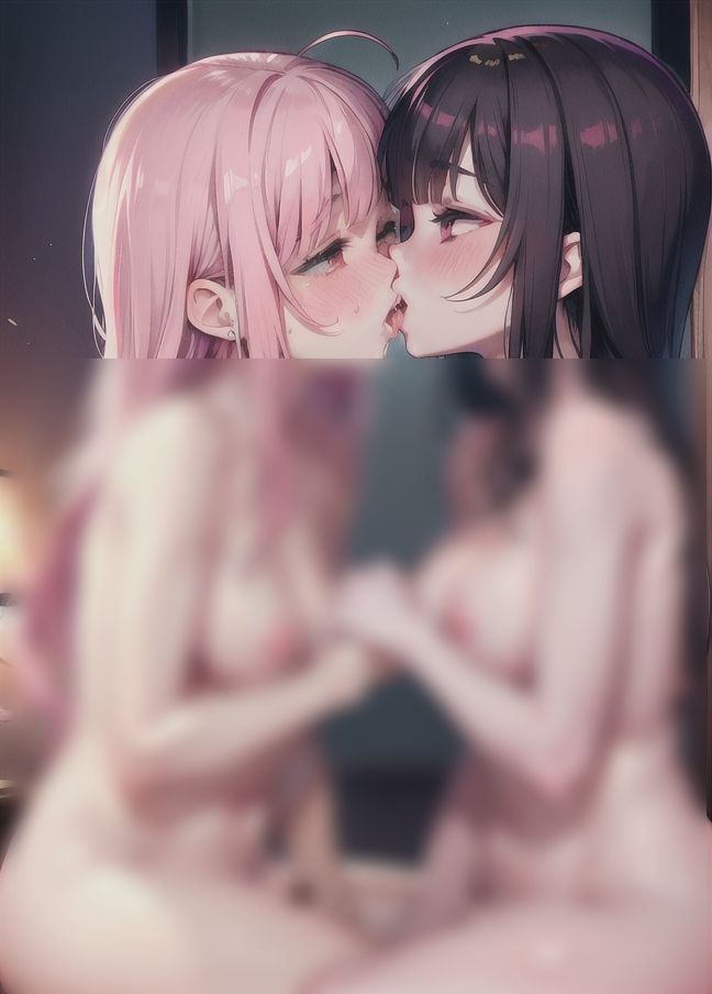 サンプル画像1:レズセ大好き濃厚エッチ！学校の美女たちはみんなレズだった…(梅雨) [d_397665]