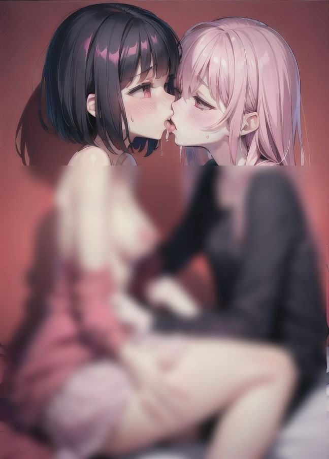 サンプル画像4:レズセ大好き濃厚エッチ！学校の美女たちはみんなレズだった…(梅雨) [d_397665]