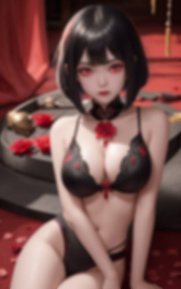 サンプル画像3:美しすぎるキョンシーの正体は万年発情淫乱美女(AIエンジェル) [d_397670]