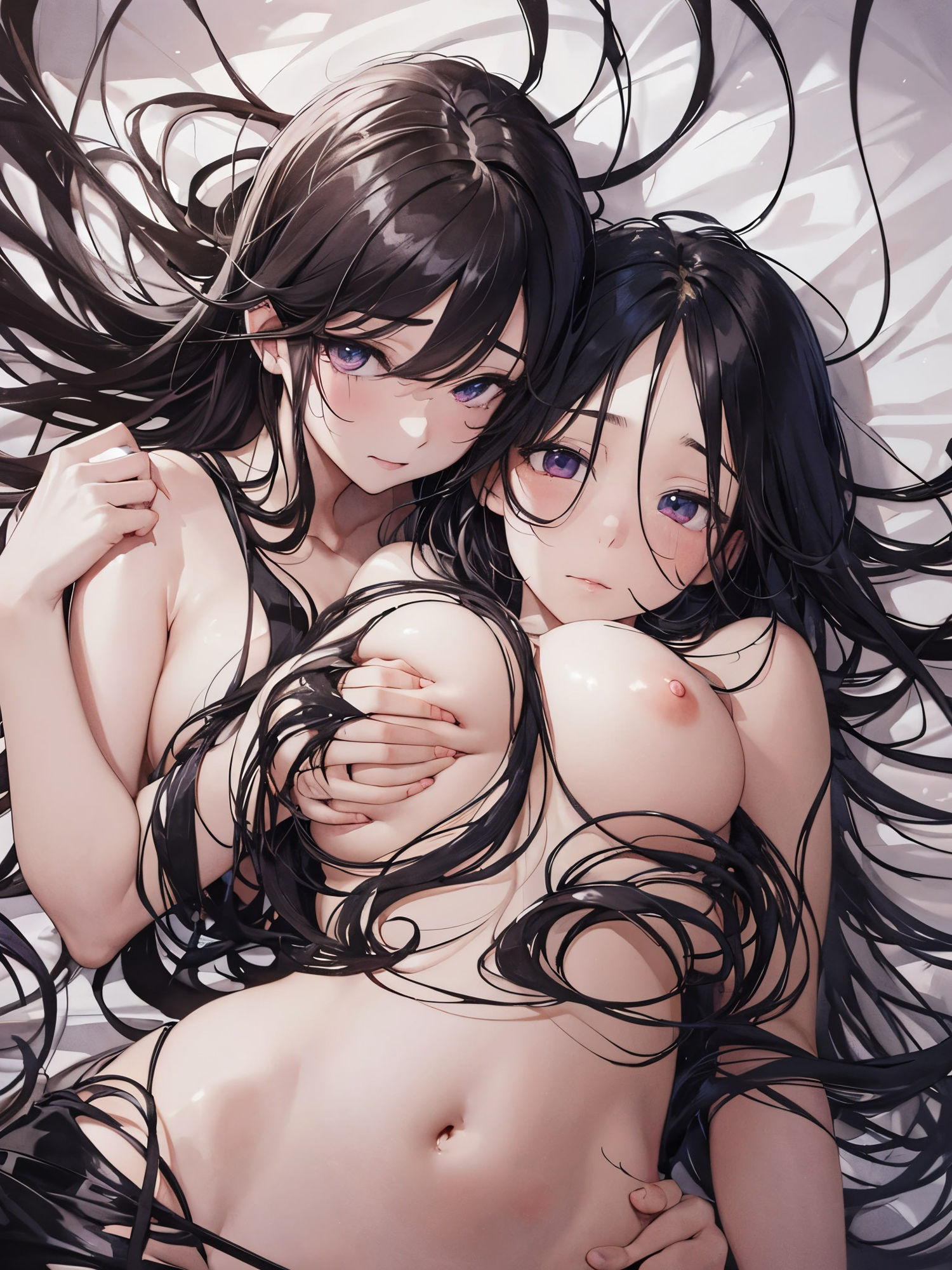 サンプル画像4:愛・依美 七 トップレス撮影(愛・依美) [d_397675]