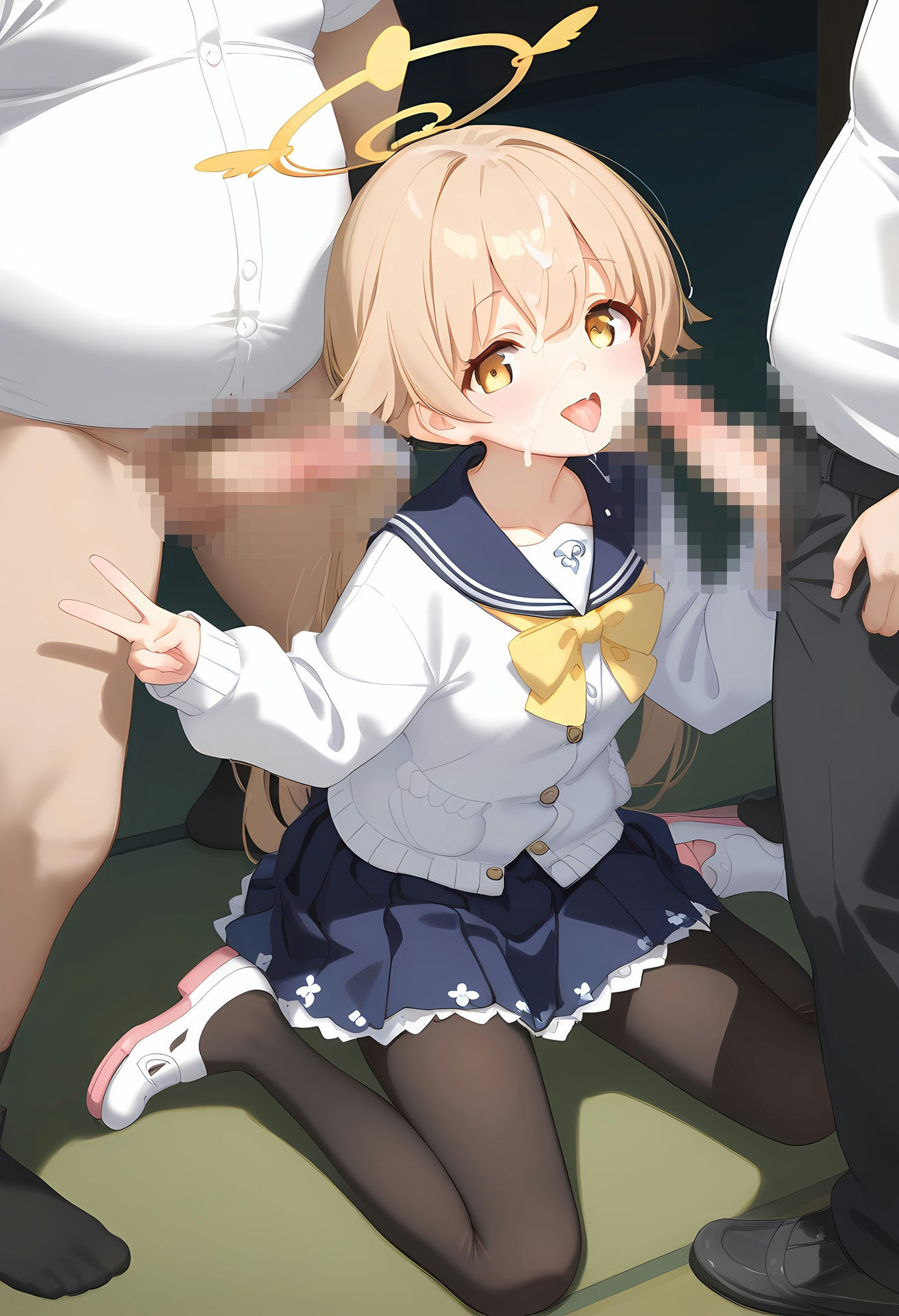 サンプル画像5:催〇誤認孕ませ阿〇谷ヒフミ(THE PONPON) [d_397696]