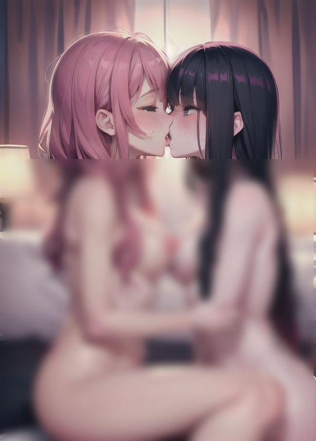 サンプル画像4:レズセックス盗撮！秘密のレズせっくす大量！(曇天) [d_397728]