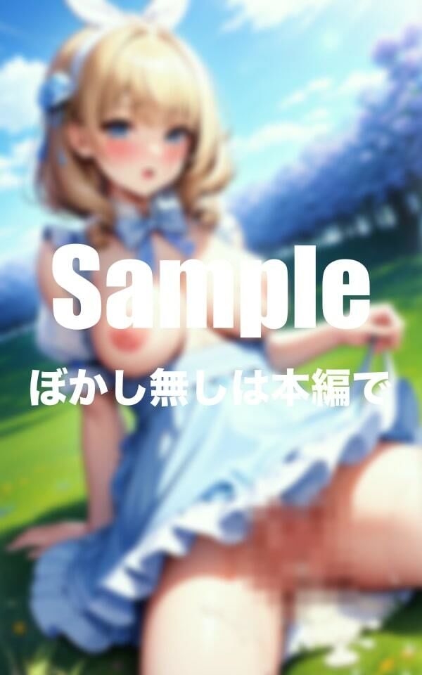 サンプル画像3:不思議の国の爆乳お嬢様(えろ同人ゴリラ) [d_397737]