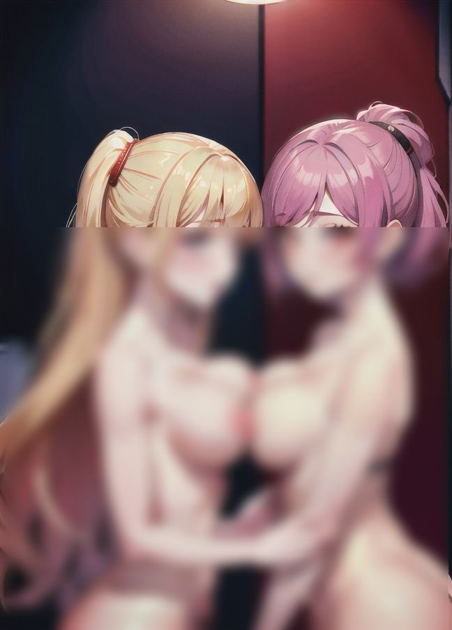 サンプル画像1:私の恋愛対象は女性…女じゃなきゃイケないの！(AIサークル) [d_397777]