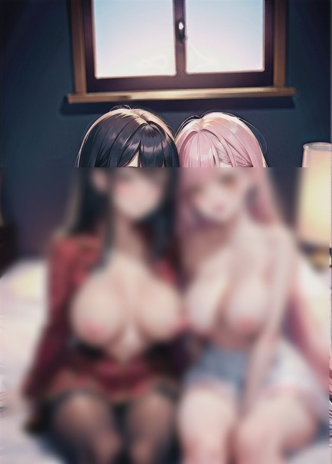 サンプル画像5:私の恋愛対象は女性…女じゃなきゃイケないの！(AIサークル) [d_397777]