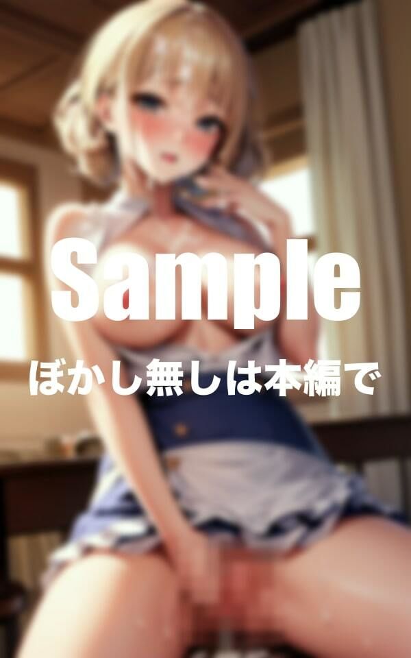 サンプル画像3:ぶっかけ自由のウェイトレス(巨乳養成所) [d_397822]