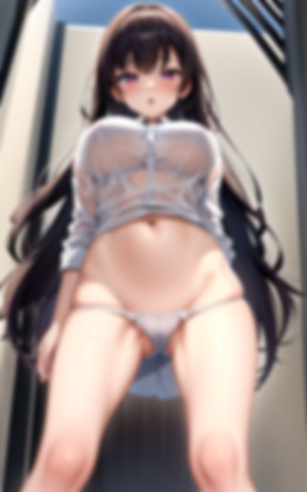 サンプル画像1:やらしい彼女(淫乱の海) [d_397852]